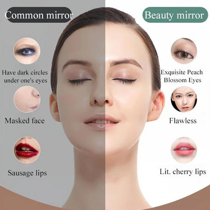 Mini Vanity Makeup Box with LED (Pink)