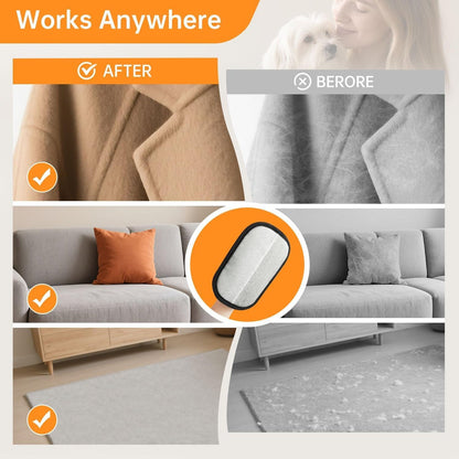 Pet Hair Remover Gloves for Dogs & Cats – Reusable Grooming Mitts for Fur, Lint & Dander