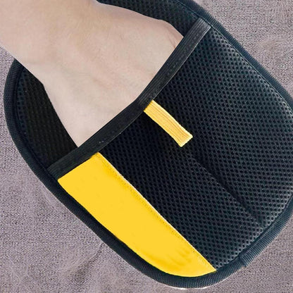 Pet Hair Remover Gloves for Dogs & Cats – Reusable Grooming Mitts for Fur, Lint & Dander