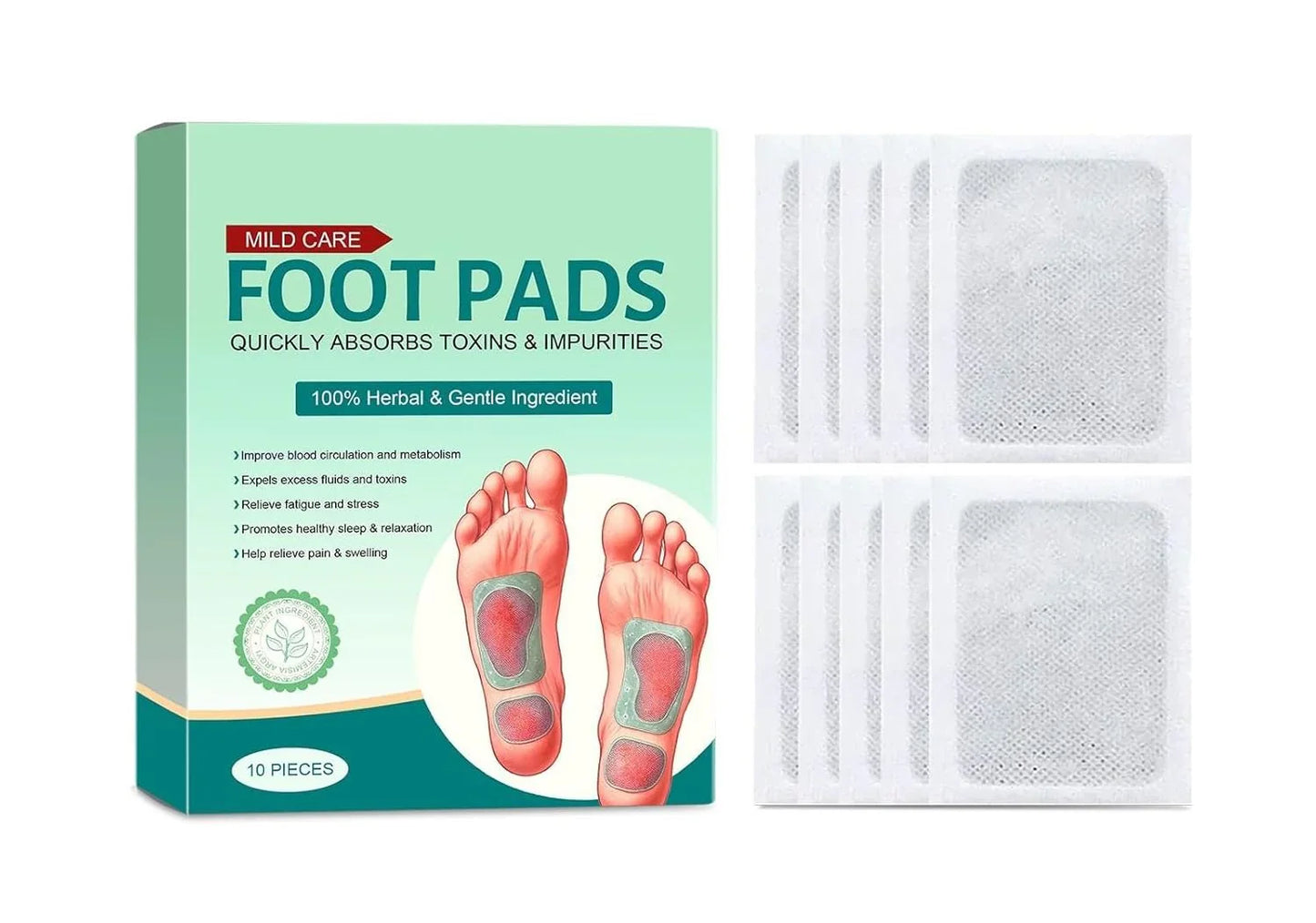 Premium Detox Foot Patches (pack of 10) Buy 1 Get 1