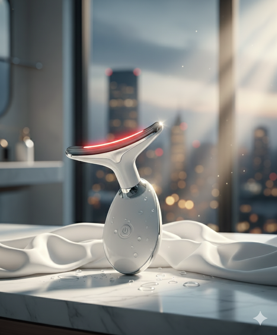 LED Face and Neck Therapy Massager