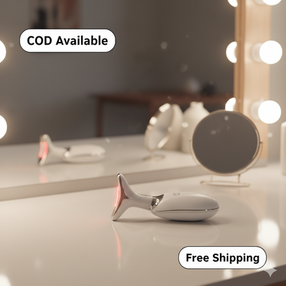 LED Face and Neck Therapy Massager